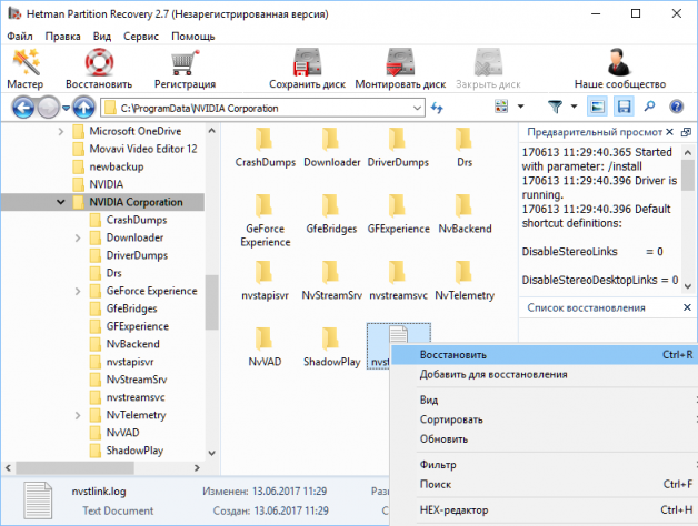 Hetman Partition Recovery how to recover files 5