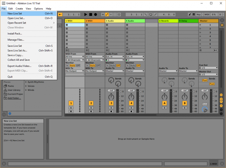 Как записать автоматизацию в ableton с миди клавиатуры