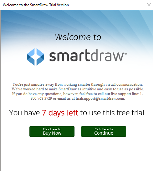 SmartDraw - как зарегистрироваться?