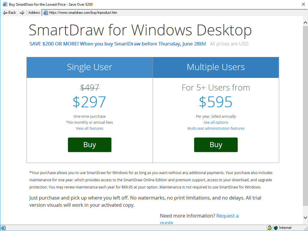 SmartDraw - как зарегистрироваться?
